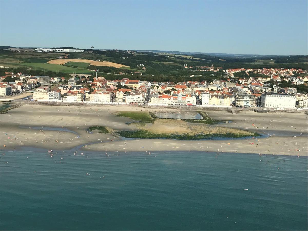 Villa Louise - Appartement Spacieux Proche Digue Avec Jardin Wimereux Esterno foto