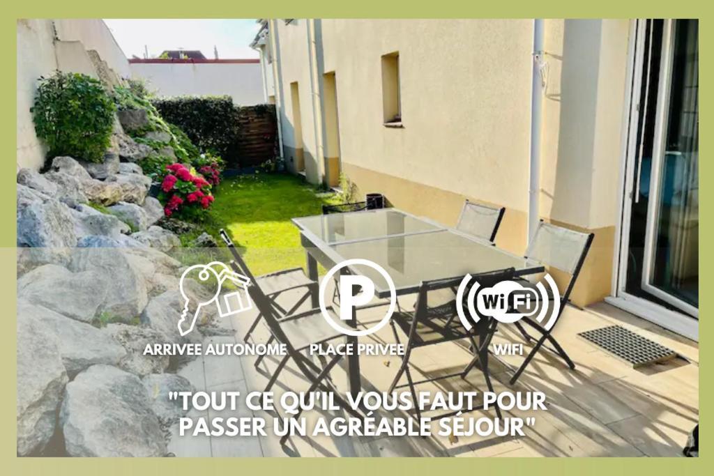 Villa Louise - Appartement Spacieux Proche Digue Avec Jardin Wimereux Esterno foto